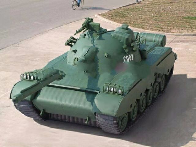 金平军用充气坦克车
